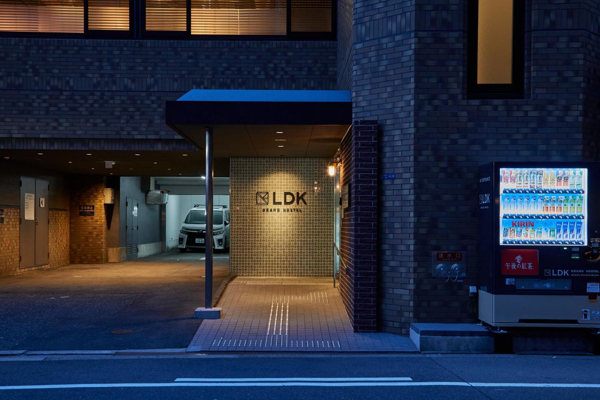 Grand Hostel Ldk Osaka Shinsaibashi - Former The Stay Osaka Shinsaibashi Exterior foto