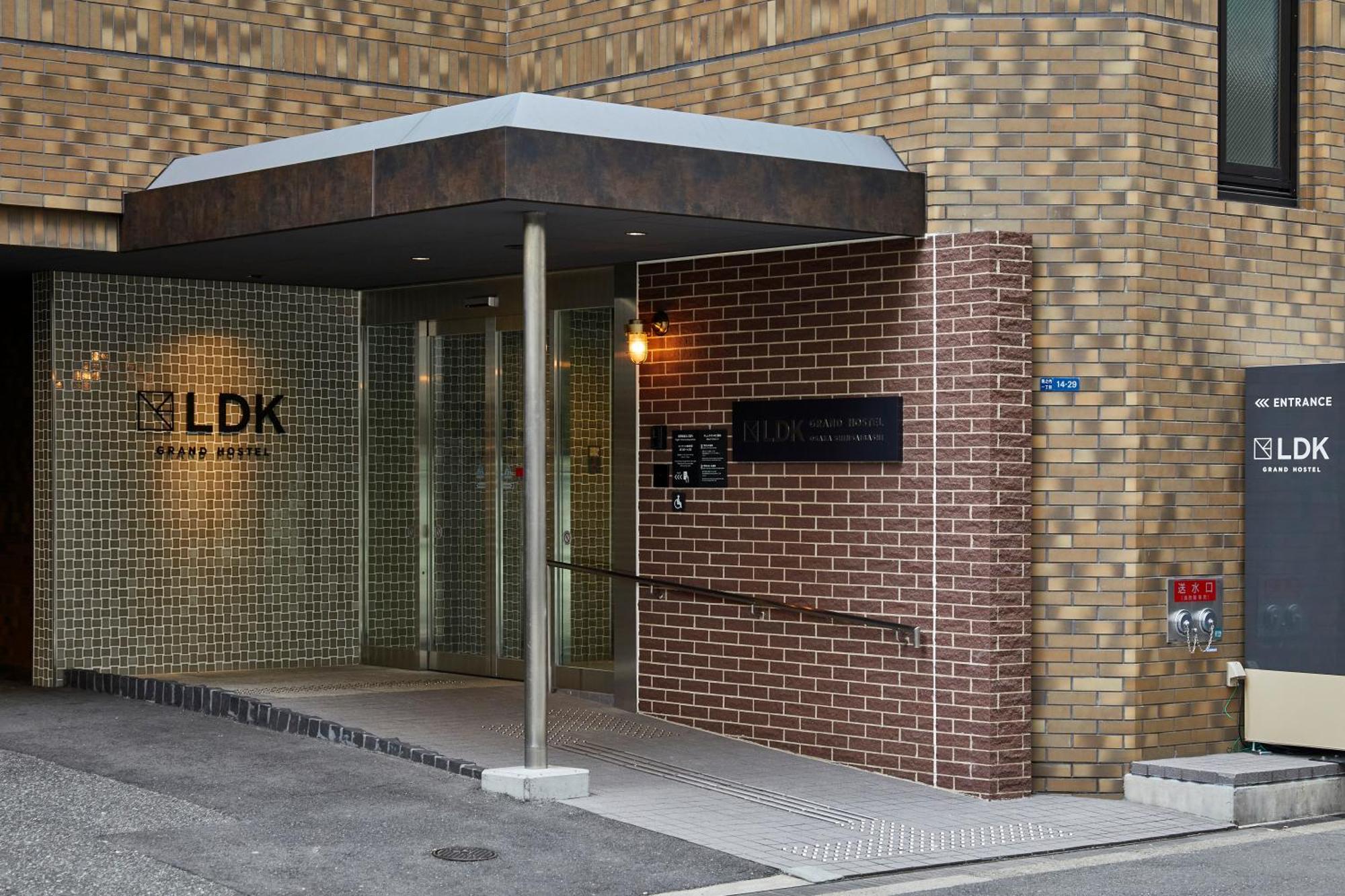 Grand Hostel Ldk Osaka Shinsaibashi - Former The Stay Osaka Shinsaibashi Exterior foto